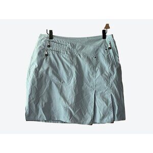 Jamie Sadock Women's Size 12 Light Blue Active Golf Skort Waist 32"